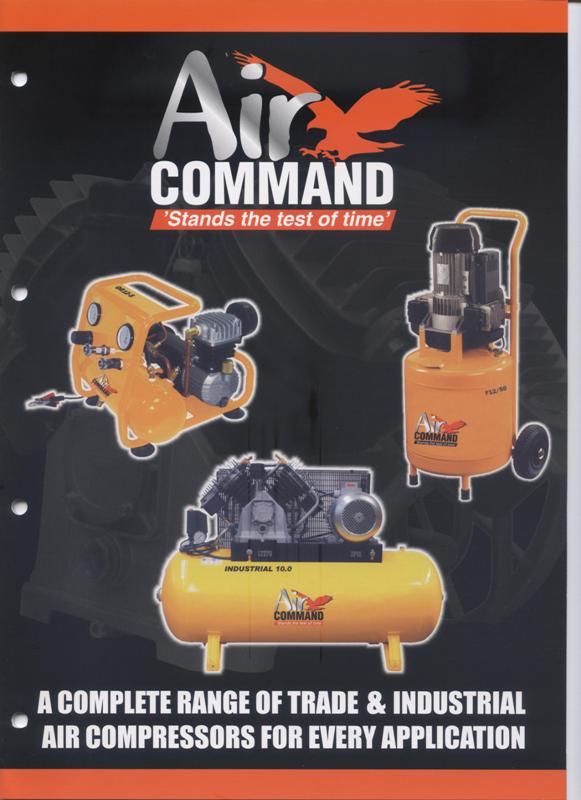 Compressors Air Command new, contact us for the full range of Itallian compressors and Air Command air tools
