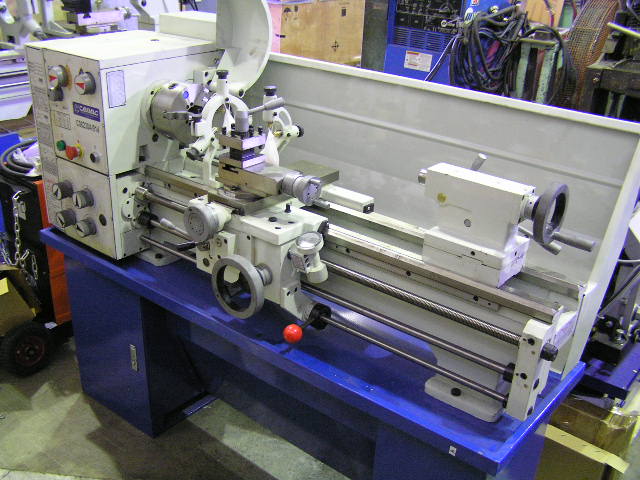 Lathe CO6230A/914 38mm spindle, 300swingx 914 B/C new also availble with DRO