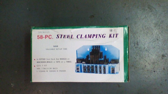 Clamp kit 3/8 stud x 1/2